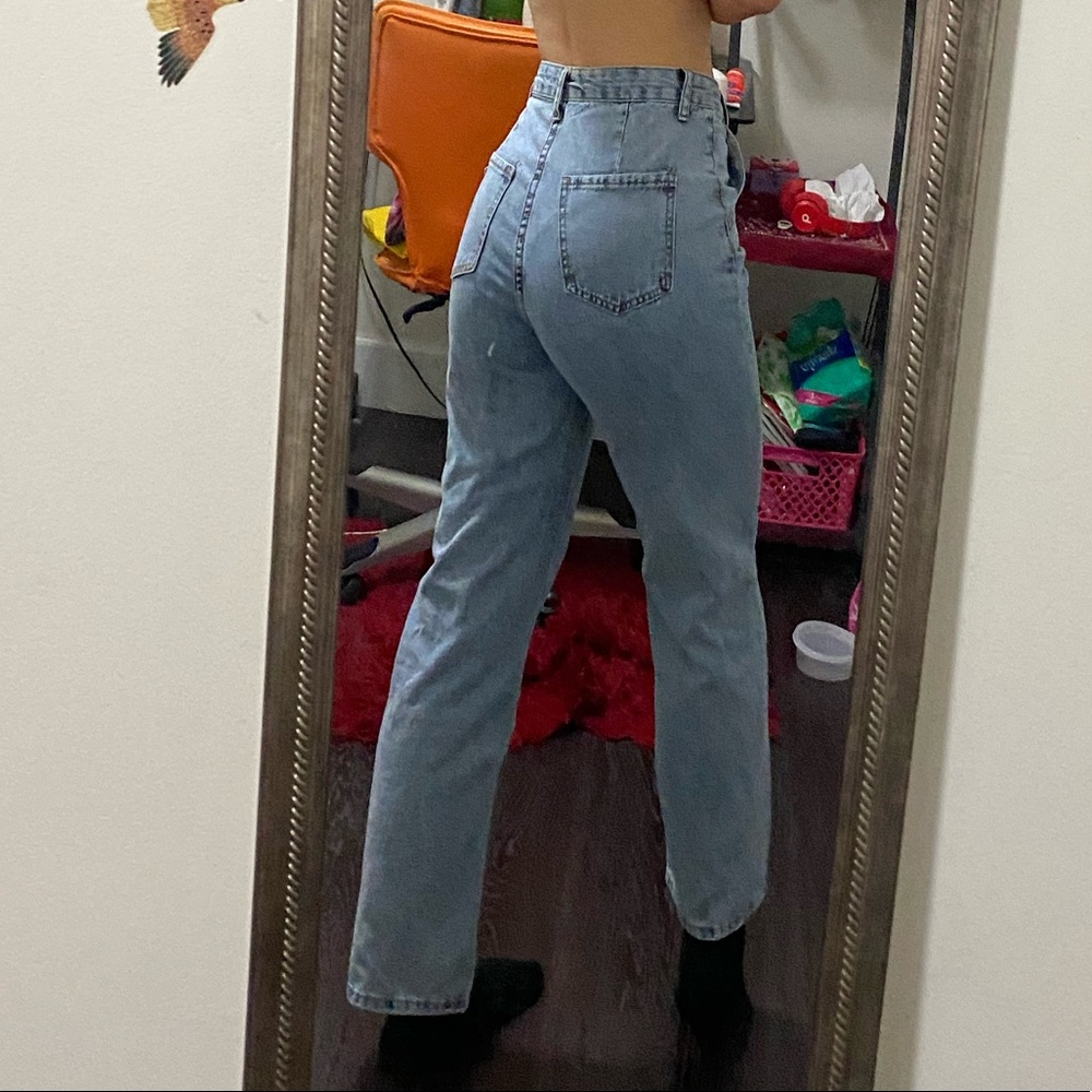 Straight jeans
